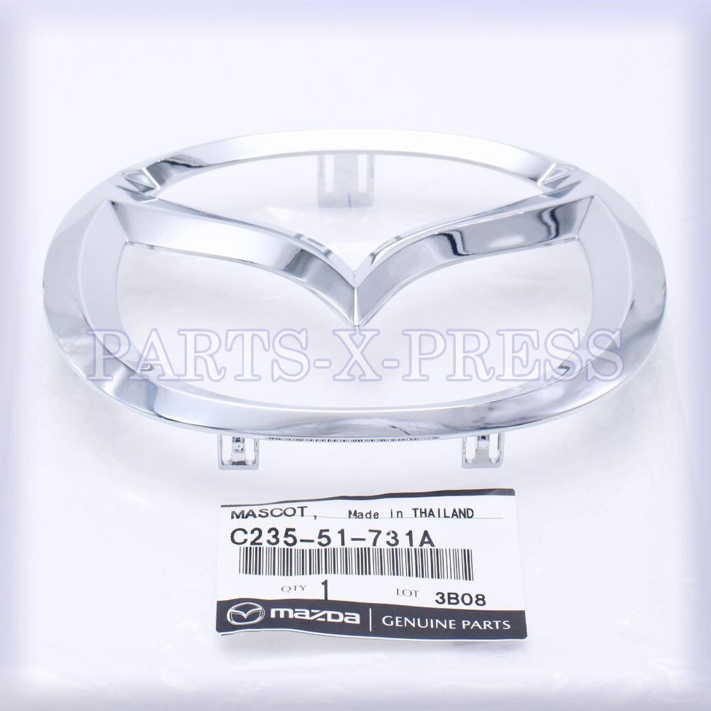 GENUINE OEM MAZDA 3 MAZDASPEED6 FRONT MASCOT GRILLE RADIATOR