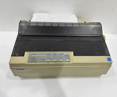 EPSON LX-300+ II COLOR RIBBON PRINTER MODEL P170B WITH STAND ''FREE SHIPPING''