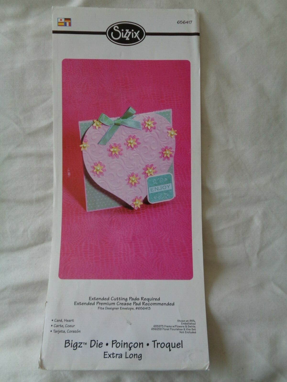 Sizzix Bigz XL Heart Card Craft Die Cutter eBay