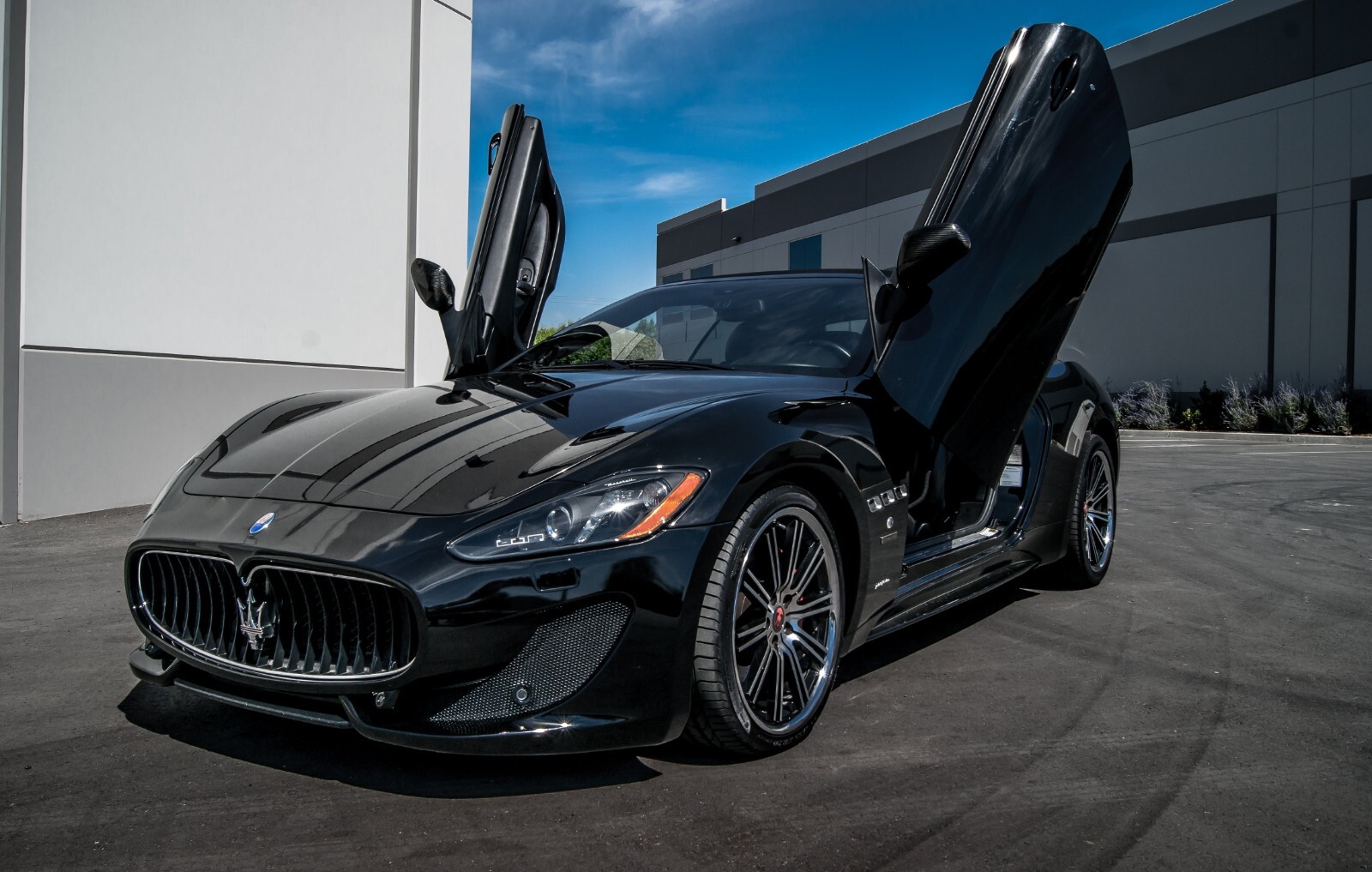 Maserati GranTurismo 07-19 Bolt on Lambo Doors Vertical Doors Inc EASY INSTALL