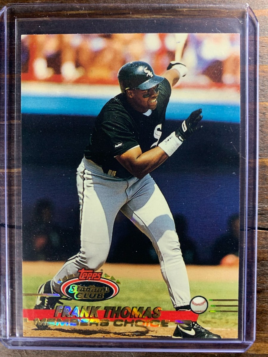 THOMAS O'MARREY選手カード Frank Thomas Baseball Card #746 Topps Stadium Club Members Only SP