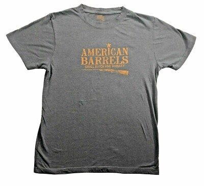 American Barrels Bourbon Whiskey T- Shirt New with Tags Size Small ~  BRAND NEW 
