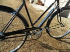 DUNELT Antique English Bycycle Sturmey Archer 3 speed Twist grip control Nice & — photo 10