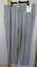 NWT Member's Mark Favorite Soft Jogger Relaxed Fit Drawstring Gray Pant Womens L