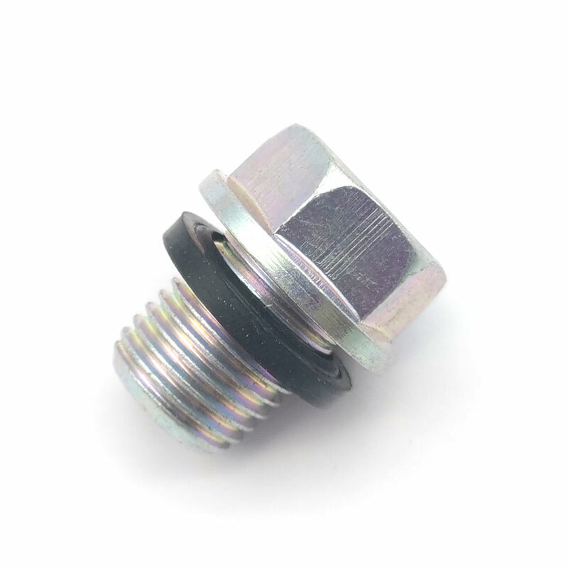 Engine Oil Drain Plug With Seal for Acura MDX NSX RDX Honda Accord CRV
