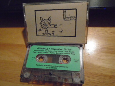 RARE PROMO Gumball CASSETTE TAPE Revolution On Ice IDLEWILD Grand Mal B.A.L.L. !