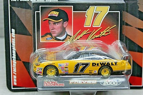 Racing Champions 1:64 NASCAR 2000 #17 Matt Kenseth Dewalt Preview New on Card - Picture 2 of 7
