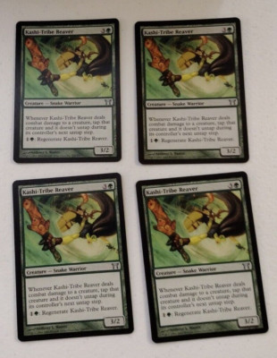 MTG COK Kashi-Tribe Reaver Uncommon x4 Cards are in Great Shape