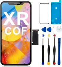 New For iPhone XR Display COF LCD Touch Digitizer Screen Frame Replacement Kit