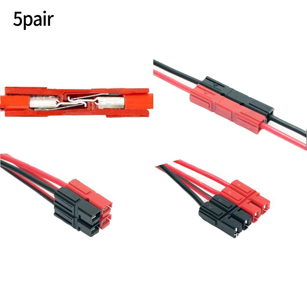 Schwerlast 1545 AMP Marine Stromanschluss mit Gummistiefel 5er Set eBay