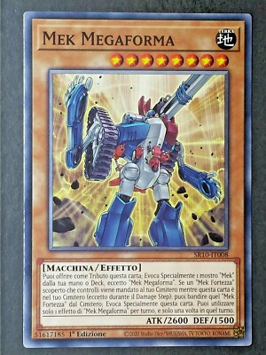 MEK MEGAFORMA Common auf Italienisch SR10-IT008 YUGIOH