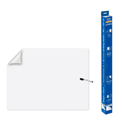 15 Blatt Flipchart-Folie Whiteboard 90x120cm Magic-Chart Folie Legamaster