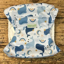 Wegreeco Dog Blue Washable Diaper/Belly Band NWOT