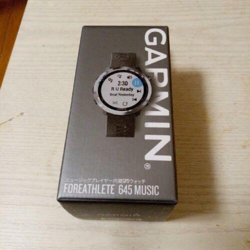 Garmin Foreathlete 645 Music Digital Men's Watch with Box Shipped from Japan