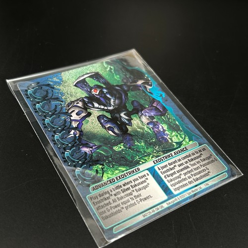 Bakugan ADVANCED EXOSTRIKER Blue Ability Card BA2129-AB-SM-GBL 1/4a MECHTANIUM - Picture 7 of 7