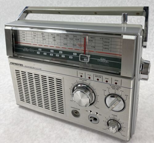 SoundDesign 31-80 Vintage Retro AM FM TV1 Weather Radio 4W Boombox - 第 1/9 張圖片