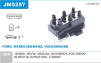 Janmor ZüNdspule ZüNdmodul FüR VW Transporter IV Bus 2.8 VR6 Golf III 2.9