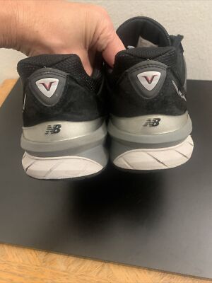 New Balance 990v5 Black Sneaker Men's 11.5 D Made In USA, NB 990