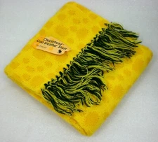 Green & Gold Green Bay Packer Cold Weather Cheesehead Scarf - Flaw in Scarf