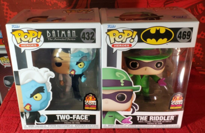 Funko Pop! Batman Two Face #432 – Édition Comic Con, Vinyl Neuf Sous Blister