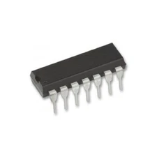 2x Texas Instruments IC SN7427N 3-Input NOR, STD-TTL, 14 Pin DIP