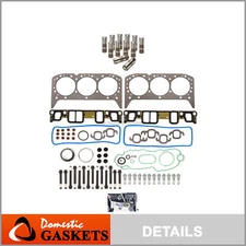 Head Gasket Set Bolts Lifters Fit 07-11 Chevrolet Silverado Express GMC 4.3