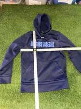 Drexel University Dragons Under Armour Hoodie Mens Small Loose 