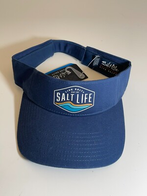 517- NWT SALT LIFE Hat Cap Visor  Fishing Sportsman Golf  NEW Fish/Dive/Surf