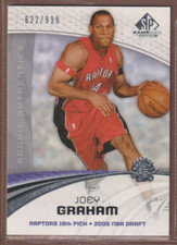 2005-06 SP Game Used #140 Joey Graham RC	- Toronto Raptors - 622🔥🏀