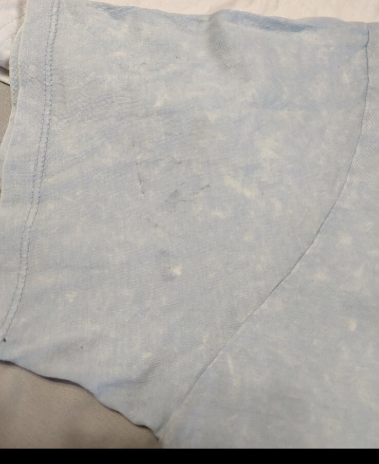 Dirtee Laundry Motorcycle Riders Distressed Graphic Crop Top Sz Xl