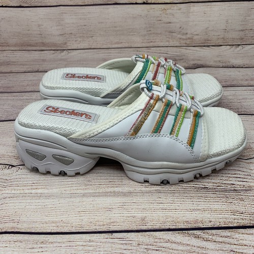 Skechers Sandals Flip Flops Sz 7 Chunky 