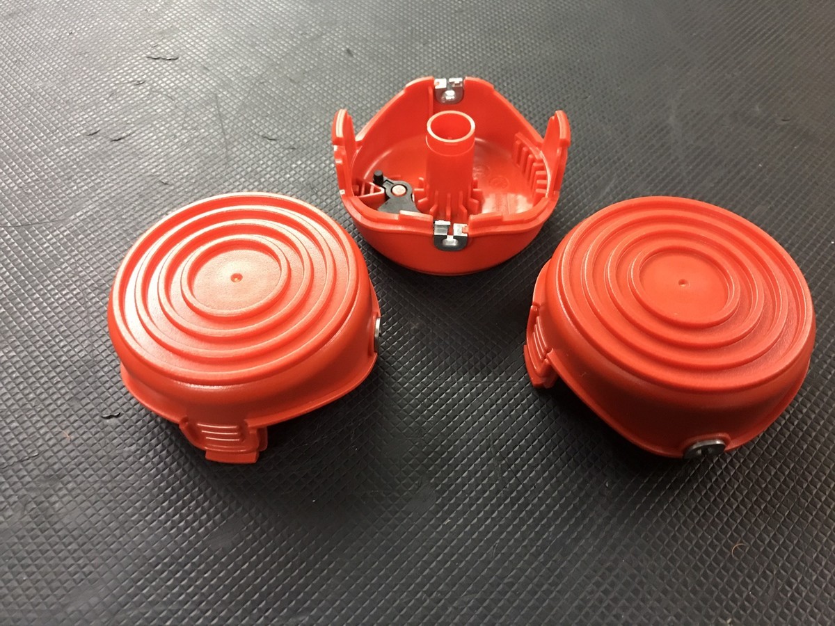 Pack of 3 / Black & Decker GH700 GH750 Trimmer Cap Spool COVER