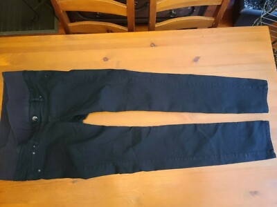 H\u0026M MAMA BLACK SUPER SKINNY JEANS Size 