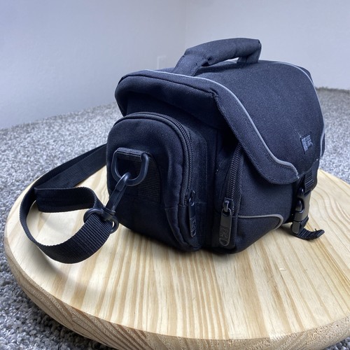 Case Logic Camera Bag Black Camcorder Gadget Padded Interior 3 Zip Compartments* - Picture 9 of 15