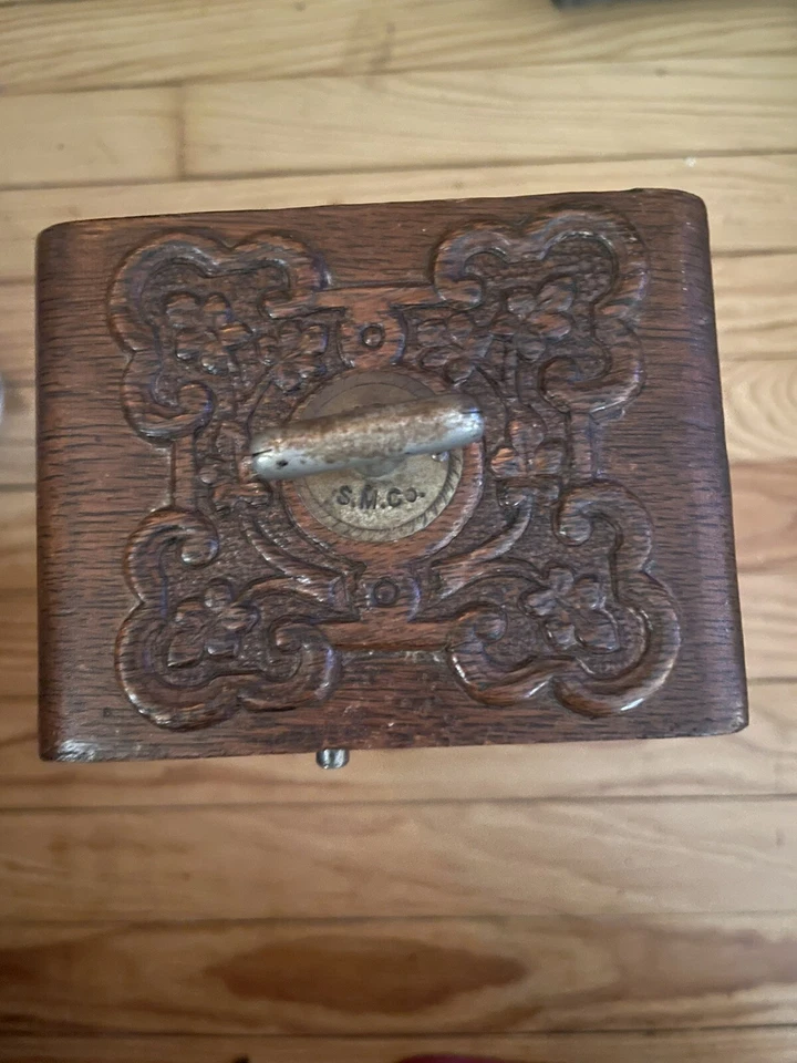 Antique Standard Sewing Machine Drawers Set Of 4 - Image 3 of 4