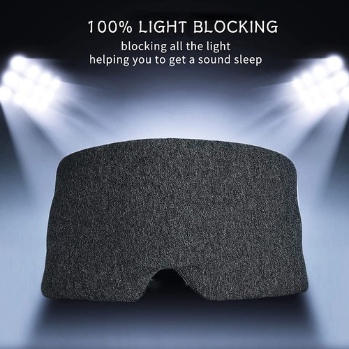Eye Patch Breathable Lightproof Useful Reliable Shade Eye Patch Pain-free - Picture 3 of 10