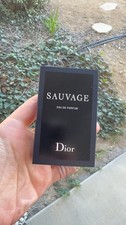 Dior Sauvage Eau de Parfum EDP Sample Spray .03oz, 1ml New in Card