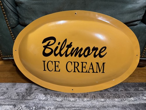 Biltmore Ice Cream Dairy Advertising Sign