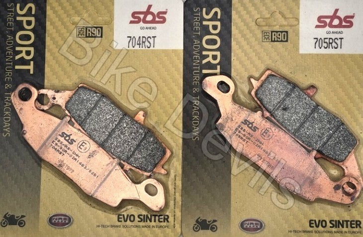Pastiglie freno SBS Race per Suzuki SV650 1999-2018