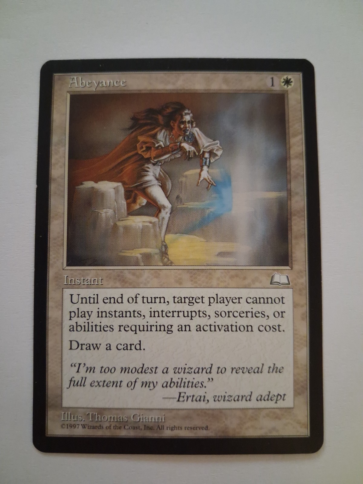 Abeyance MP MTG Magic the Gathering Weatherlight