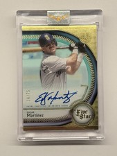 2025 Topps Five Star - Autographs Edgar Martinez #FSA-EM Aqua /75 (AU)
