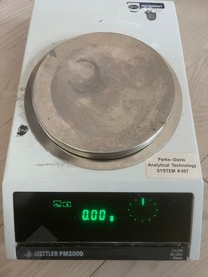 Mettler  PM2000 digital lab scale balance analytical PM 2000 2kg 10mg sc