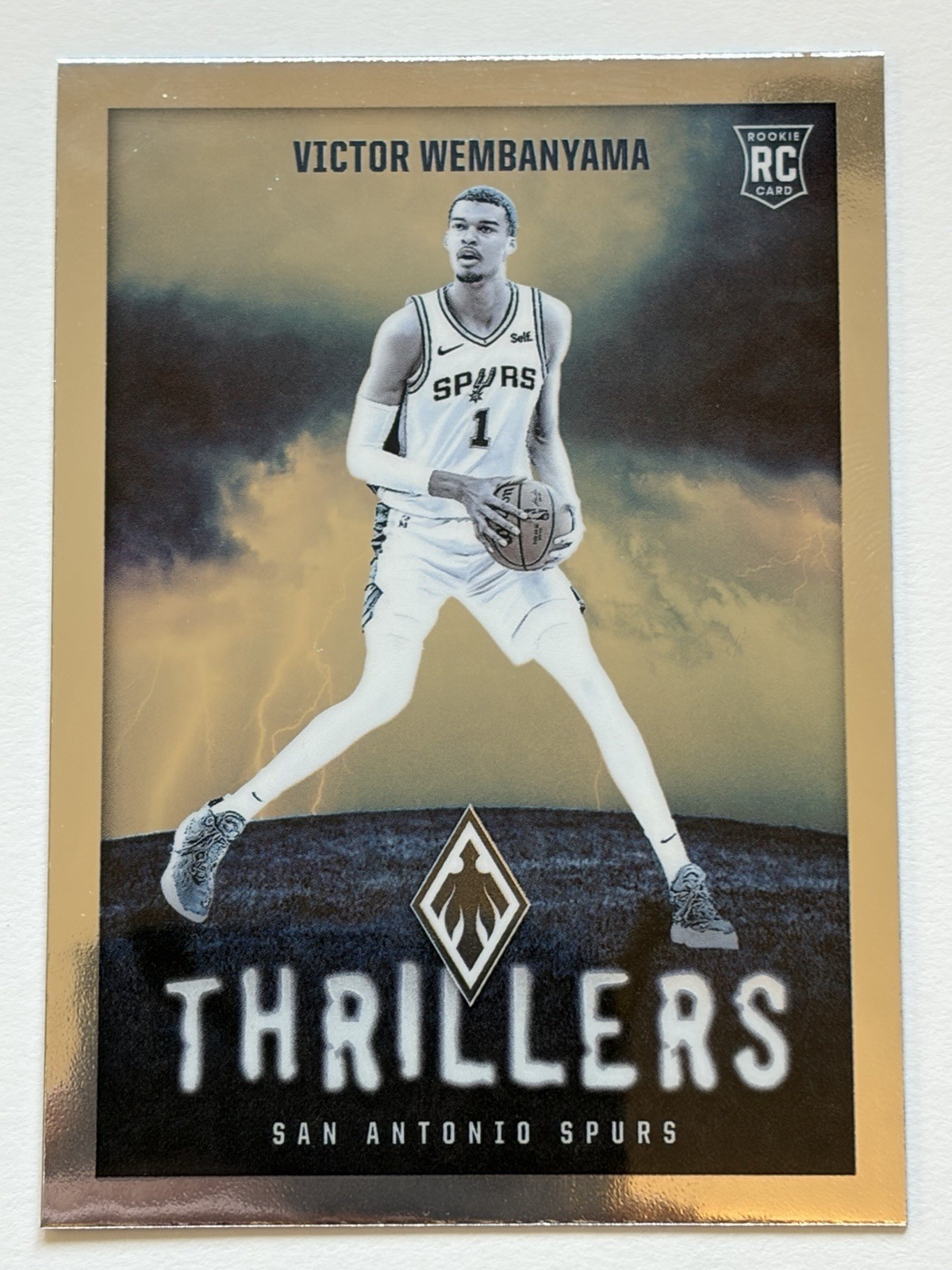 Victor Wembanyama 2023-24 Phoenix Basketball Thrillers RC Insert
