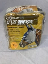 NEW Cashel Crusader Standard Ears Horse Cool Fly Mask CFMHSE Cutting Quarter