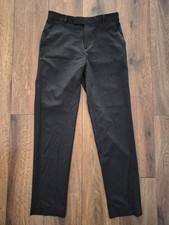 Calvin Klein Girls Size 18 Regular 30X31 Mid Rise Black Dress Pants EUC 