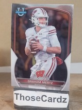 2022 Bowman University Chrome 1st Bowman #17 Graham Mertz