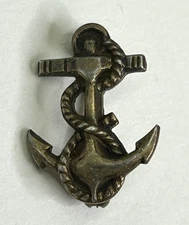 Vintage Miniature Naval Anchor Pin