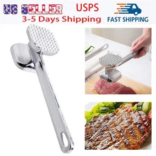 1 Pcs Dual-Sided Steak Mallet Meat Tenderizer Hammer Aluminium Kitchen Tool