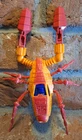 Scorpion Megabug #2 Gladiators 1979 Kenner Vintage Action Figure No Tail Orange