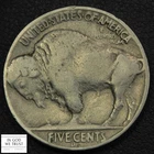 1937 D Three Legged Buffalo Nickel 5C 3 Legs